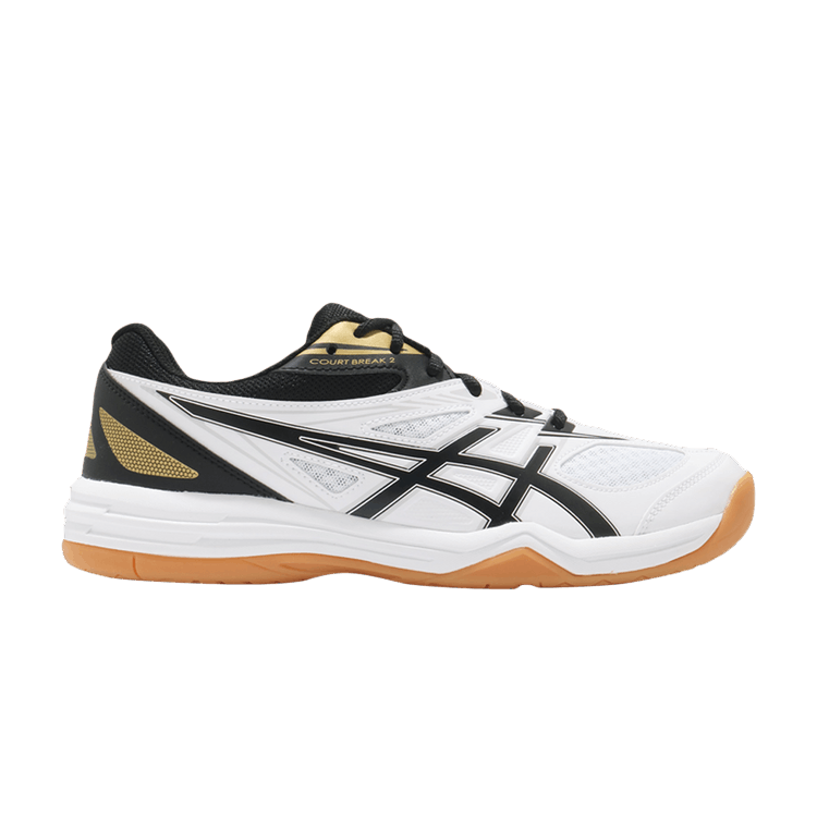 Asics Court Break 2 'White Black' — White/Black