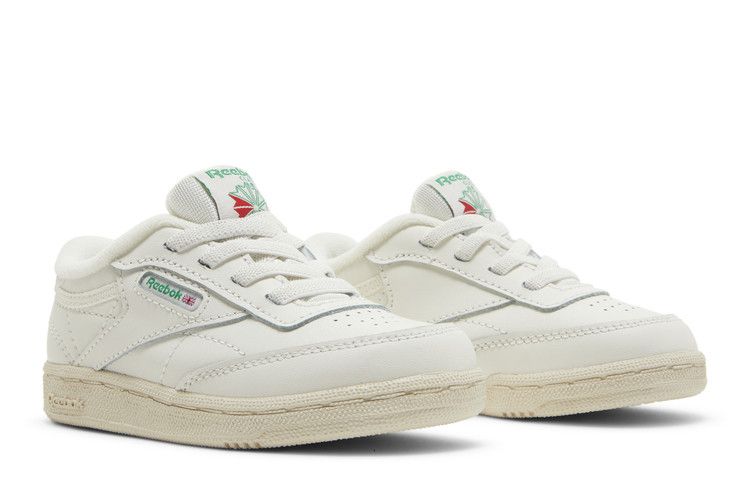 Reebok Club C Toddler 'Chalk Glen Green' — Chalk/Chalk/Glen Green