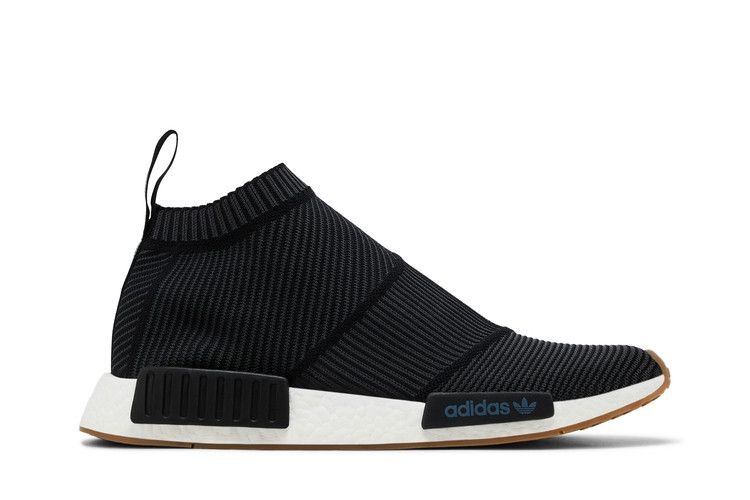 adidas NMD_CS1 Primeknit 'Black Gum' — Core Black/Footwear White-Gum