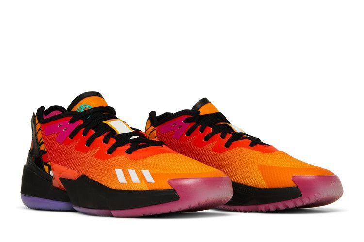 adidas D.O.N. Issue #4 'Day of the Dead' — Impact Orange/College Gold/Core Black