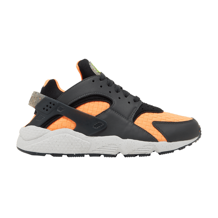 Nike Air Huarache Crater Premium 'Black Atomic Orange' — Anthracite/Atomic Orange/White/Black