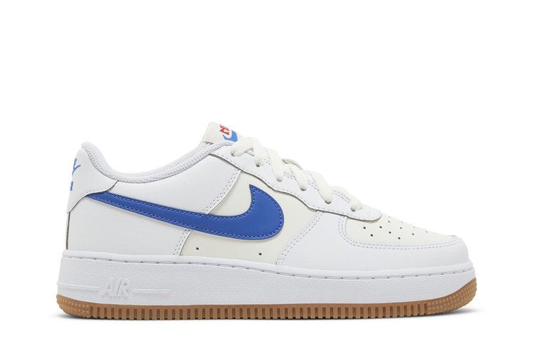 Nike Air Force 1 GS 'White Game Royal Gum' — White/Summit White/University Red/Game Royal (2)