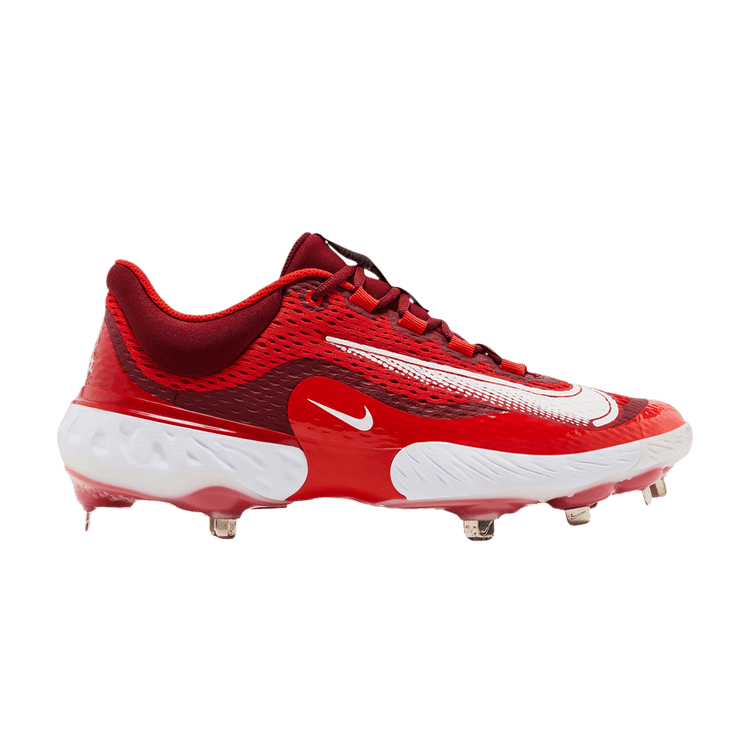 Nike Alpha Huarache Elite 4 Low 'University Red' — University Red/Team Red/Habanero Red/White