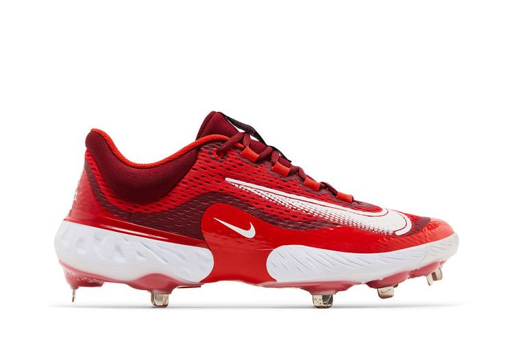 Nike Alpha Huarache Elite 4 Low 'University Red' — University Red/Team Red/Habanero Red/White (2)