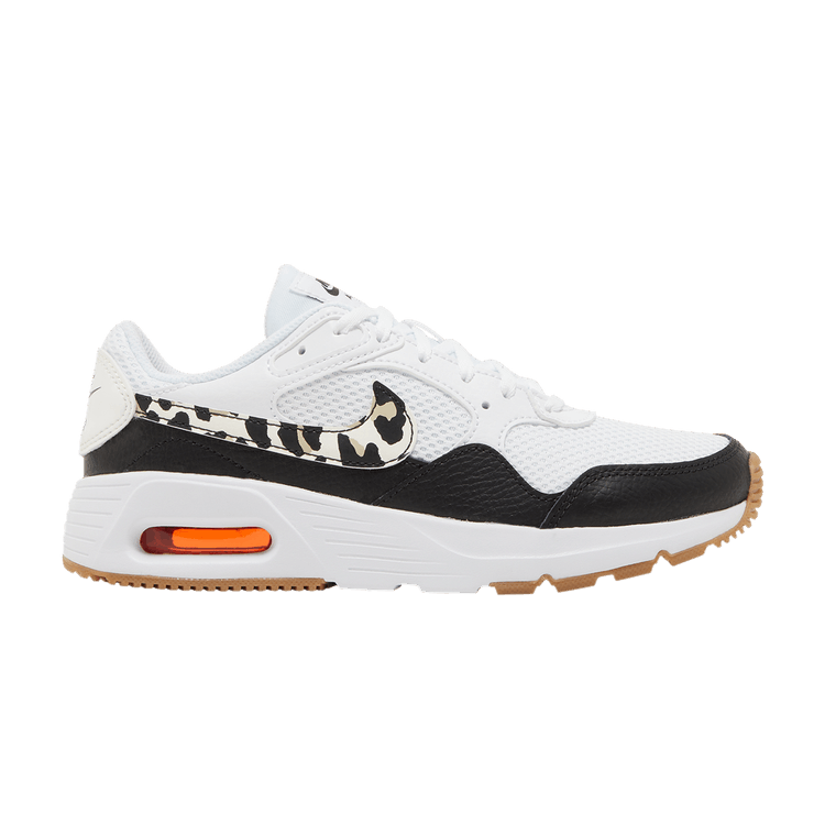 Nike Wmns Air Max SC 'Leopard' — White/Team Orange/Metallic Summit White/Black