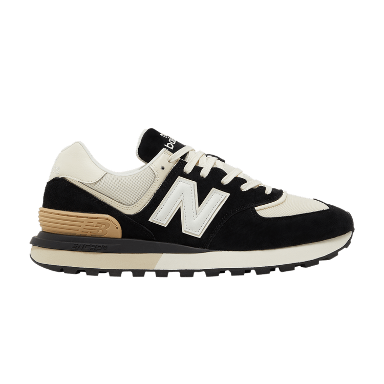 New Balance 574 Legacy 'Black Angora' — Black/Angora