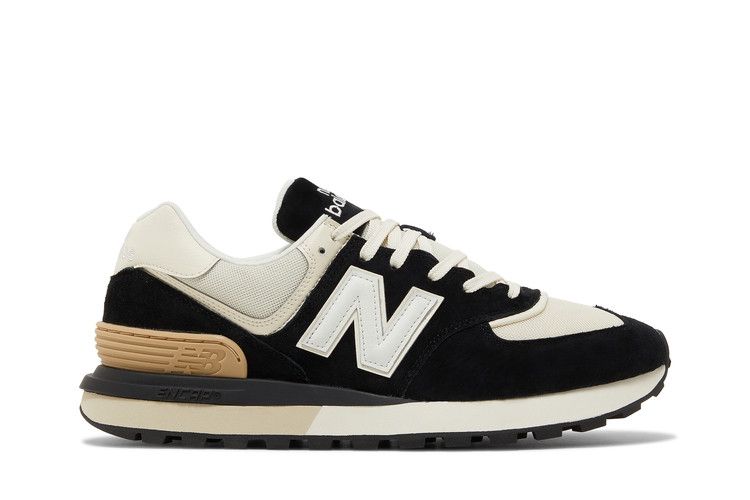 New Balance 574 Legacy 'Black Angora' — Black/Angora