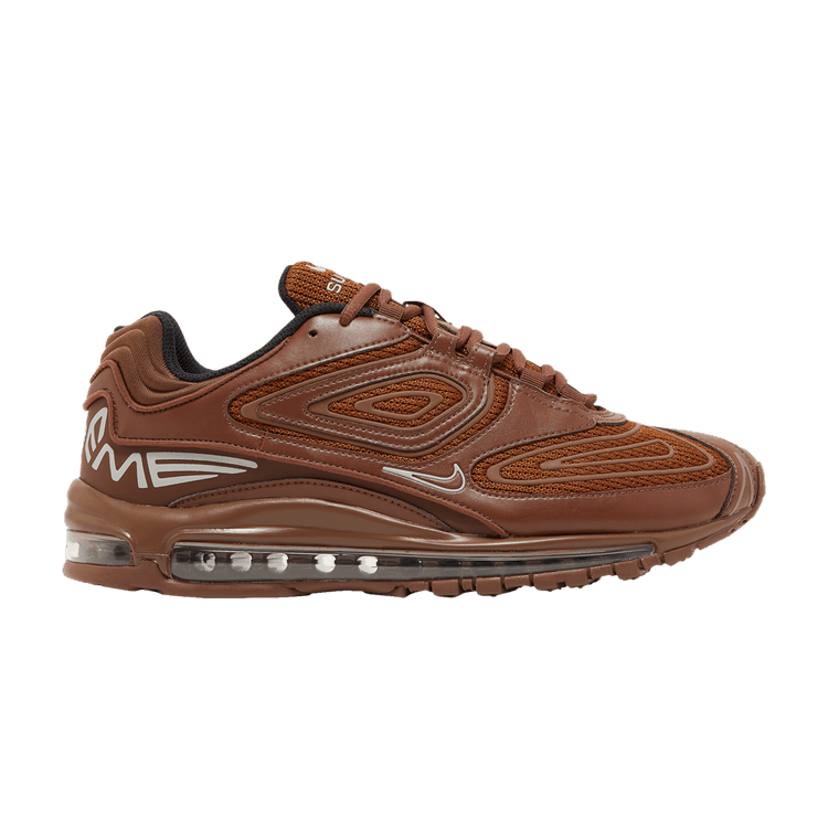 Supreme x Nike Air Max 98 TL SP 'Fauna Brown' — Fauna Brown/Metallic Silver