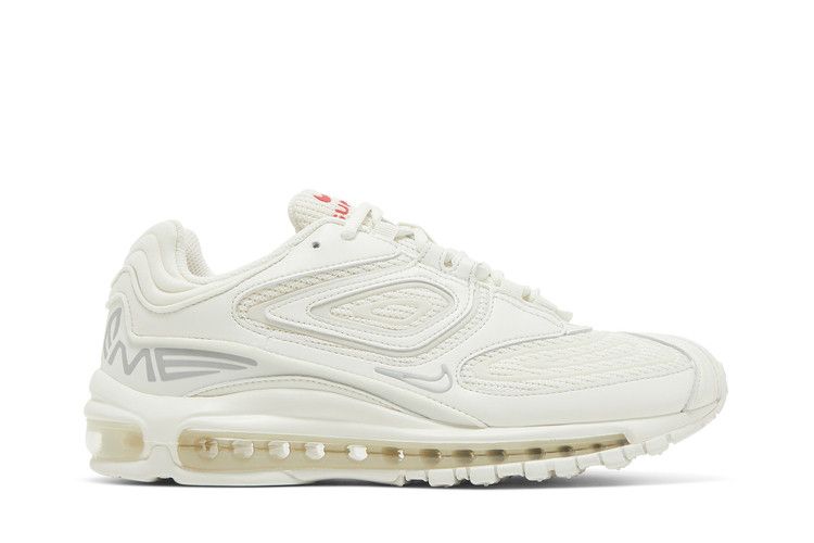Supreme x Nike Air Max 98 TL SP 'White' — White/Metallic Silver/Sail (2)
