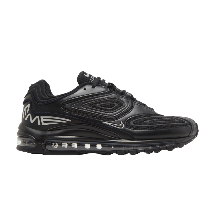 Supreme x Nike Air Max 98 TL SP 'Black' — Black/Metallic Silver/Black