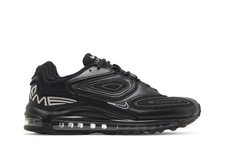 Supreme x Nike Air Max 98 TL SP 'Black' — Black/Metallic Silver/Black (2)