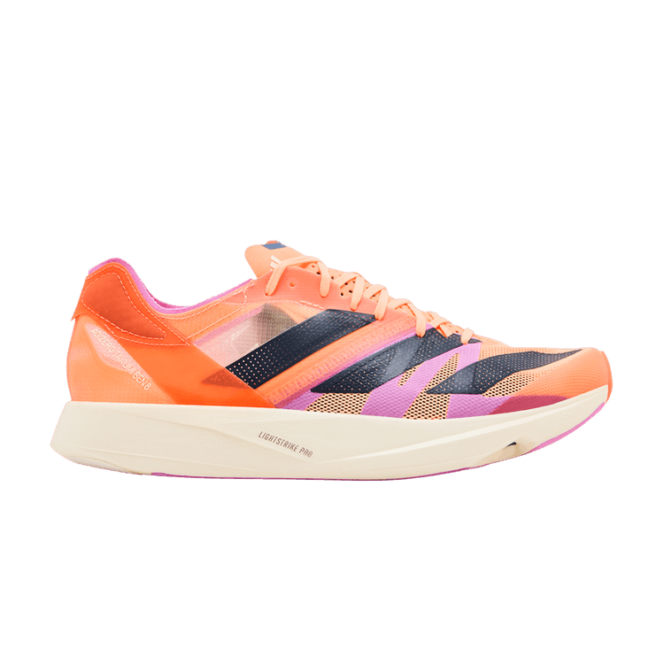 adidas Adizero Takumi Sen 8 'Beam Orange Pulse Lilac' — Beam Orange/Shadow Navy/Pulse Lilac