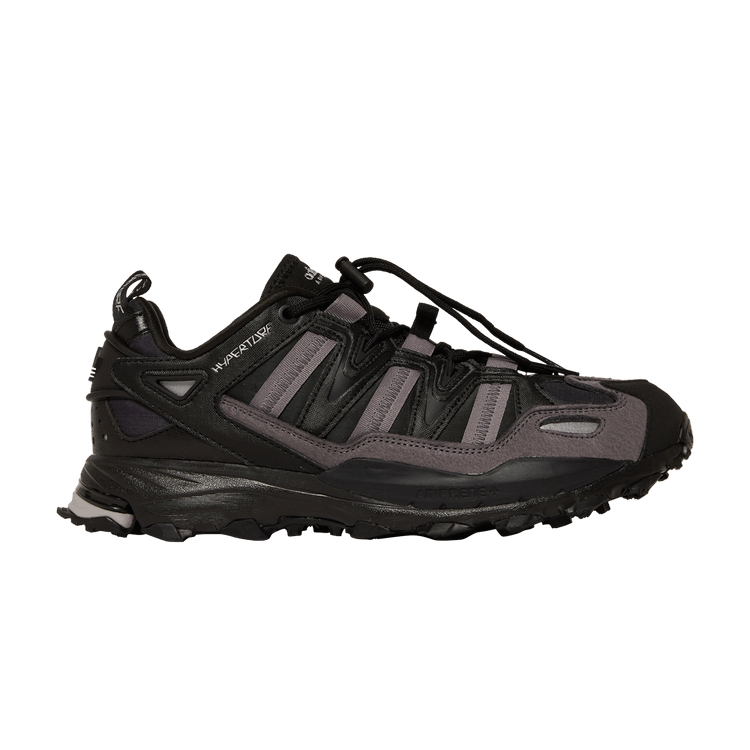 adidas Hyperturf 'Black Trace Grey' — Core Black/Silver Metallic/Trace Grey