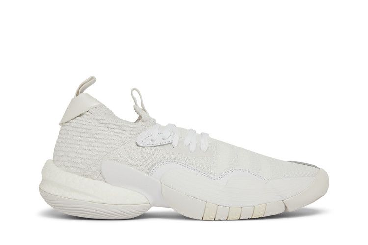 adidas Trae Young 2 'Triple White' — Cloud White/Crystal White/Zero Metallic