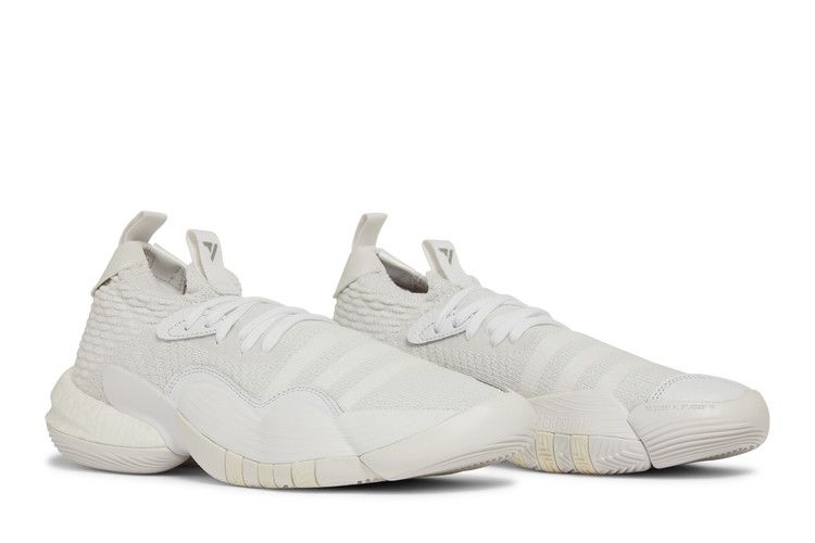 adidas Trae Young 2 'Triple White' — Cloud White/Crystal White/Zero Metallic