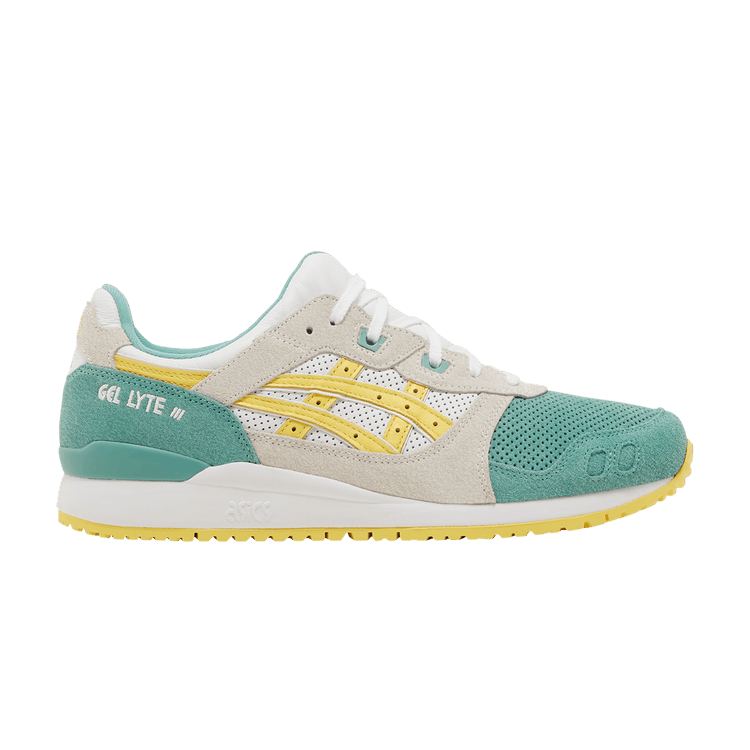 ASICS Gel Lyte 3 OG 'Colored Toe Pack - Sage' — Sage/Banana Cream