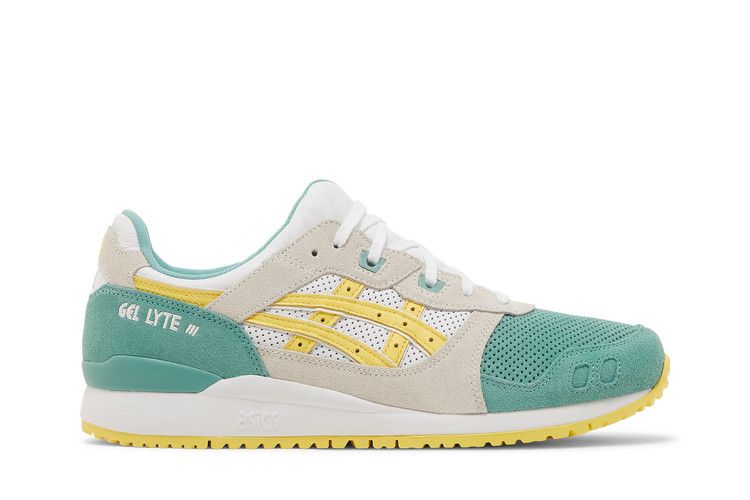 ASICS Gel Lyte 3 OG 'Colored Toe Pack - Sage' — Sage/Banana Cream