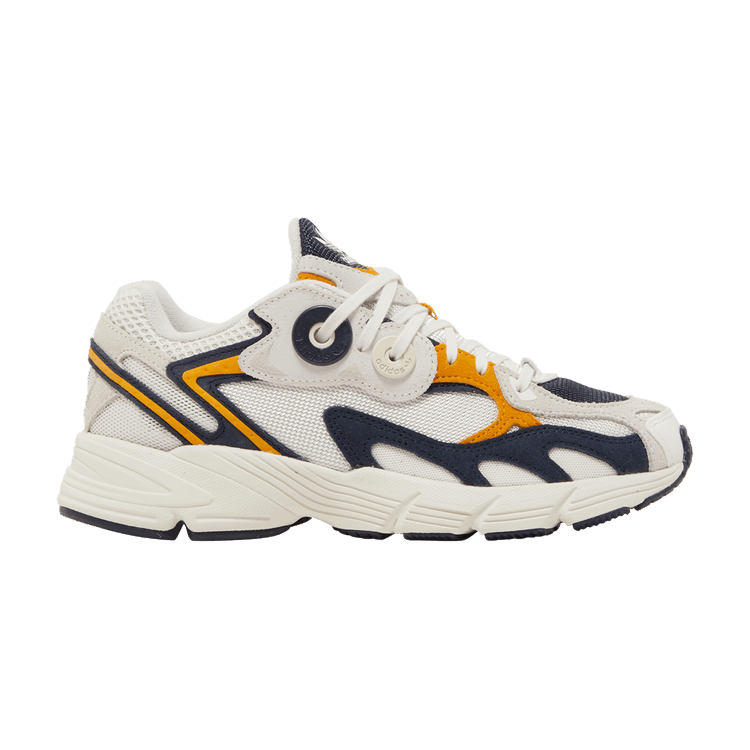 Adidas Wmns Astir 'White Legend Ink' — Cloud White/Legend Ink/Collegiate Gold