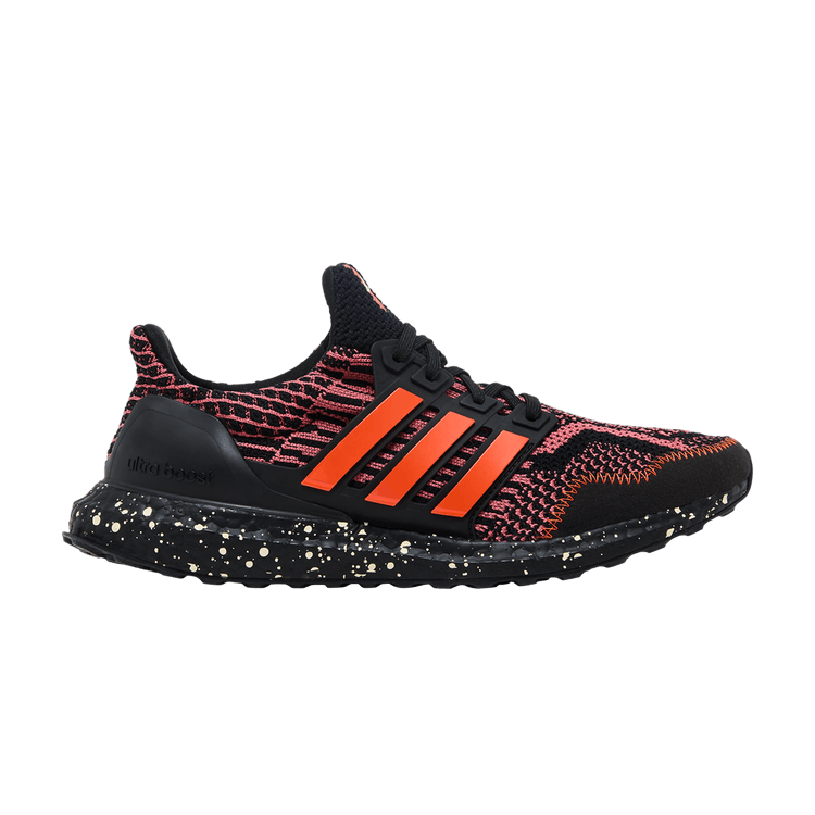 adidas Wmns UltraBoost 5.0 DNA 'Black Wonder Red Speckled' — Wonder Red/Impact Orange/Core Black