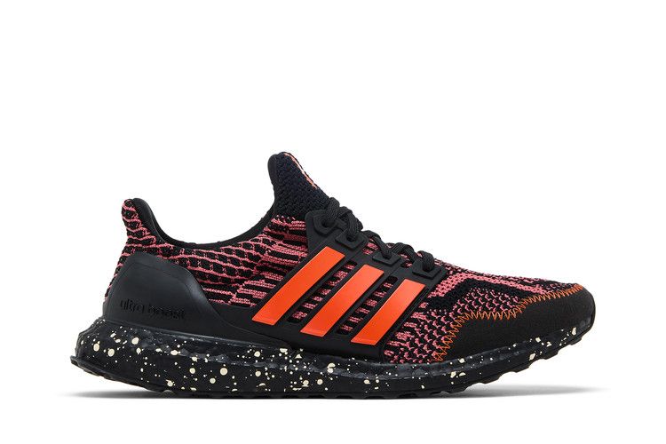 adidas Wmns UltraBoost 5.0 DNA 'Black Wonder Red Speckled' — Wonder Red/Impact Orange/Core Black