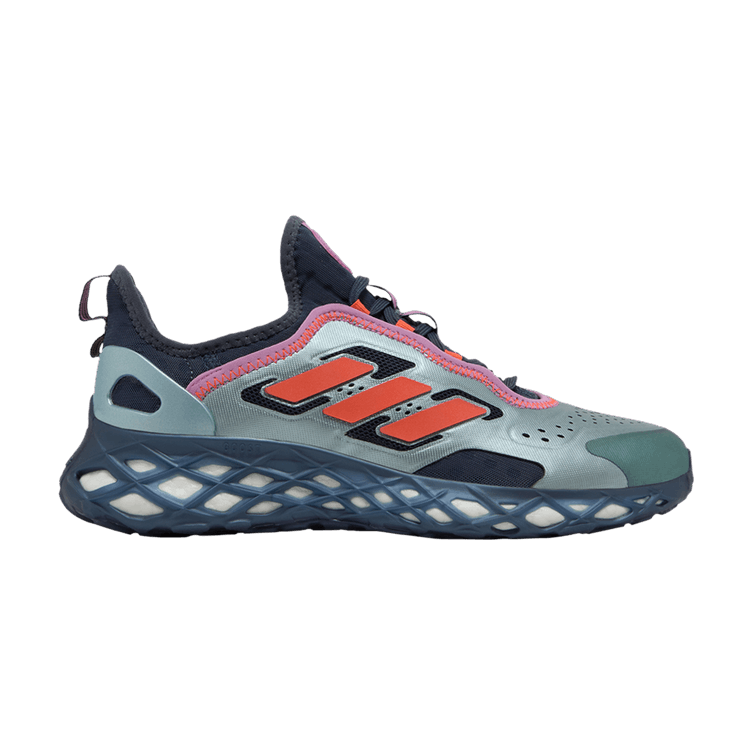 Adidas Web Boost 'Magic Grey Impact Orange' — Magic Grey Metallic/Impact Orange/Shadow Navy