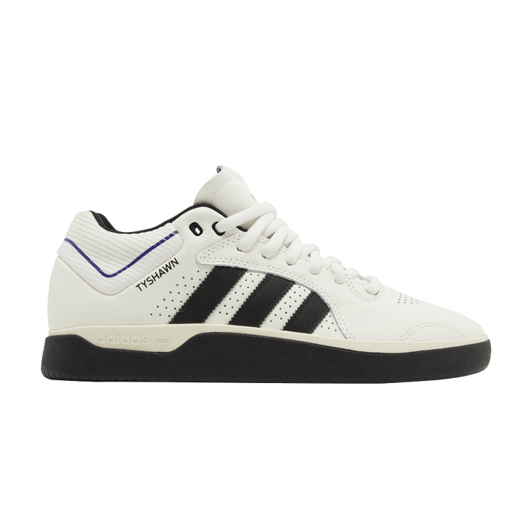 adidas Tyshawn 'White Black' — Cloud White/Core Black/Collegiate Purple