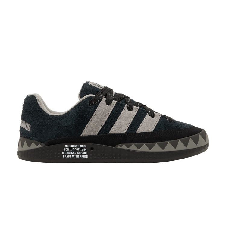 Neighborhood x adidas Adimatic 'Black' — Core Black/Charcoal Solid Grey/Dgh Solid Grey