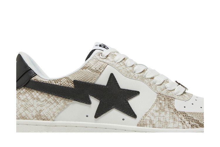 Bapesta 'Beige Snakeskin' — Beige