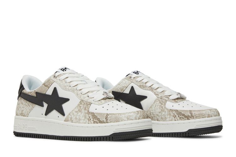Bapesta 'Beige Snakeskin' — Beige
