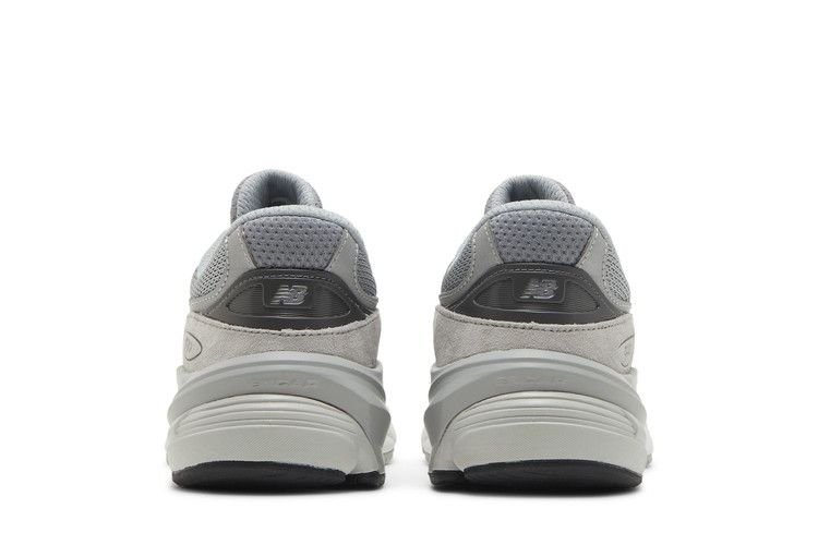 New Balance 990v6 Big Kid 'Castlerock' — Grey/Silver