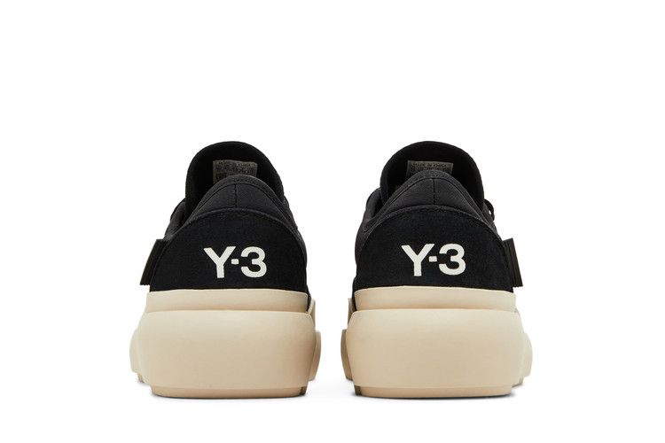 adidas Y-3 Ajatu Court Low 'Black Bliss' — Black/Black/Bliss