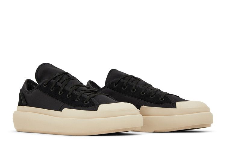adidas Y-3 Ajatu Court Low 'Black Bliss' — Black/Black/Bliss