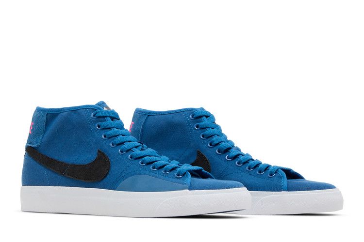 Nike Blazer Court Mid Premium SB 'Dark Marina Blue' — Dark Marina Blue/Black