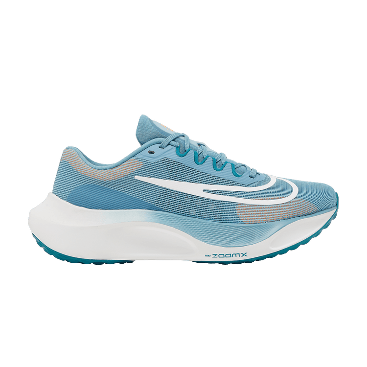 Nike Zoom Fly 5 'Cerulean White' — Cerulean/Bright Spruce/Peach Cream/White