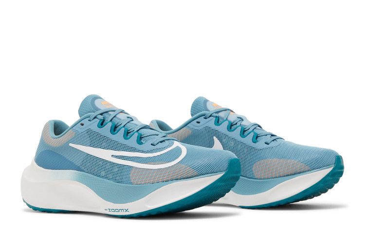 Nike Zoom Fly 5 'Cerulean White' — Cerulean/Bright Spruce/Peach Cream/White (9)