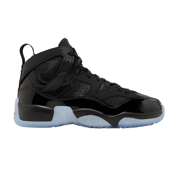 Air Jordan Jumpman Two Trey GS 'Black University Red' — Black/Black/White/University Red