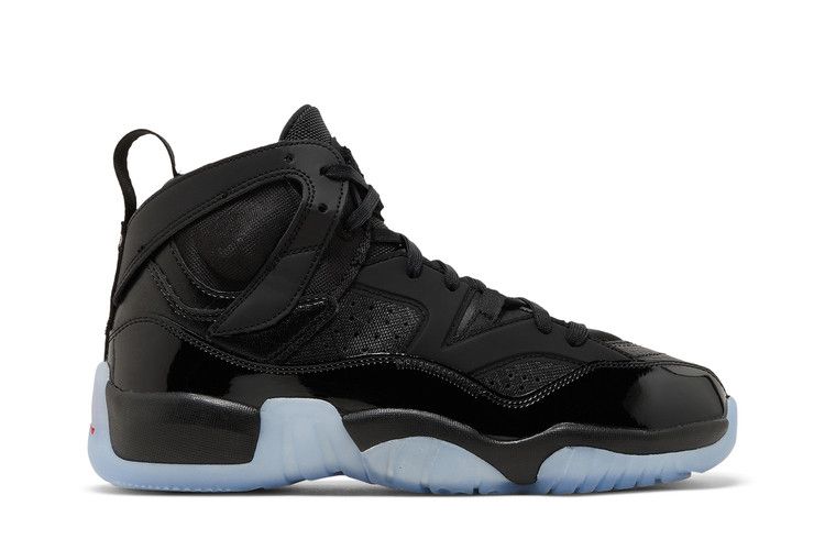 Air Jordan Jumpman Two Trey GS 'Black University Red' — Black/Black/White/University Red