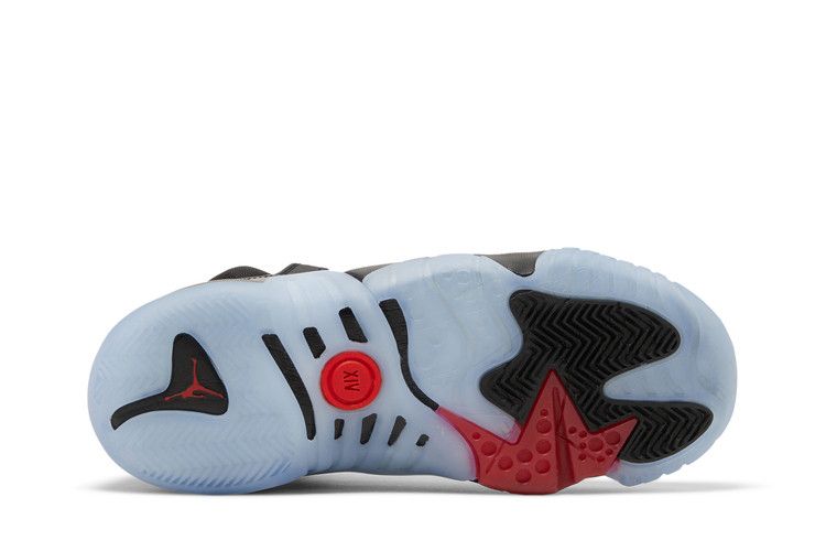 Air Jordan Jumpman Two Trey GS 'Black University Red' — Black/Black/White/University Red