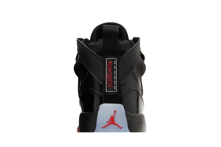 Air Jordan Jumpman Two Trey GS 'Black University Red' — Black/Black/White/University Red