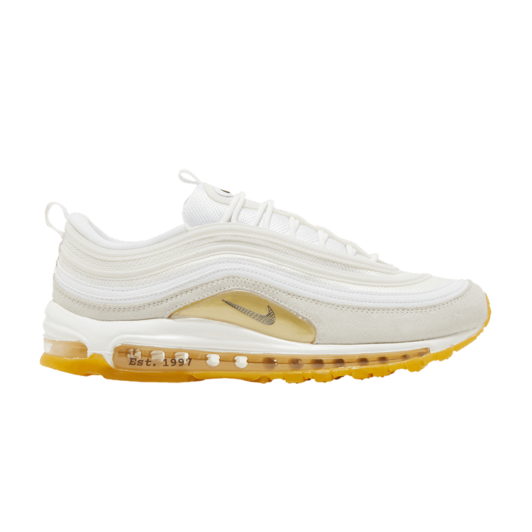 Nike Air Max 97 'Frank Rudy' — White/Summit White/Lemon Wash/Black