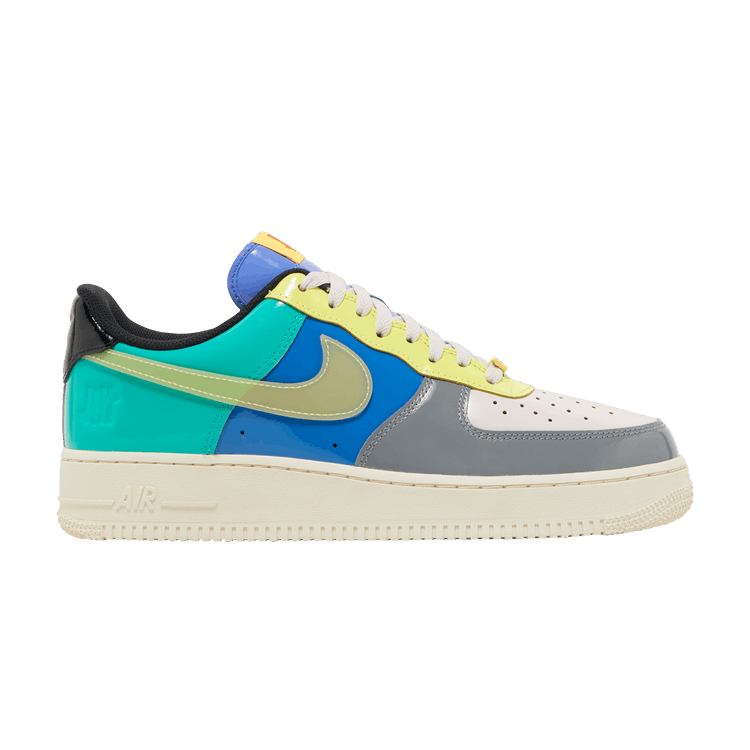 Undefeated x Nike Air Force 1 Low 'Community' — Smoke Grey/Topaz Gold/Multi-Color
