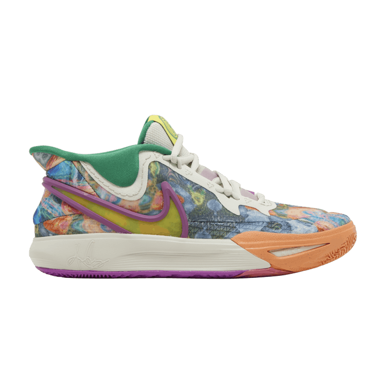 Nike Kyrie 8 GO GS 'Circle of Life' — Light Bone/Malachite/Orange Trance/Yellow Strike