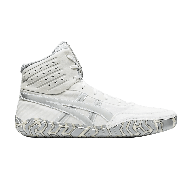 Asics Aggressor 4 'White Pure Silver' — White/Pure Silver