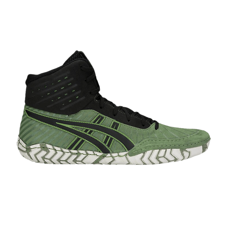 Asics Aggressor 4 'Cedar Green' — Cedar Green/Black