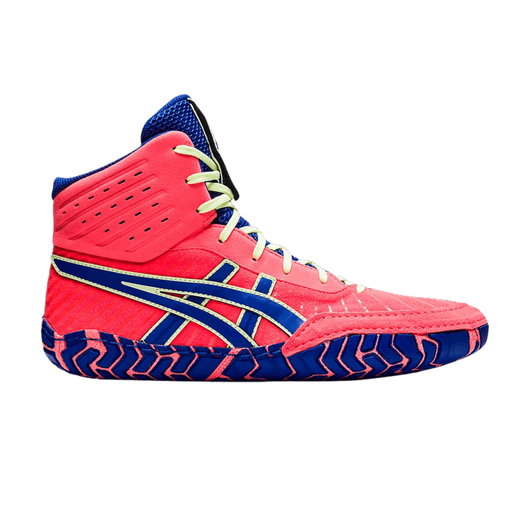 Asics Aggressor 4 'Blazing Coral Lapis Lazuli Blue' — Blazing Coral/Lapis Lazuli Blue
