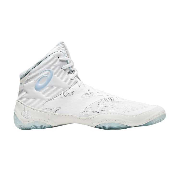 Asics JB Elite 4 'White Soft Sky' — White/Soft Sky