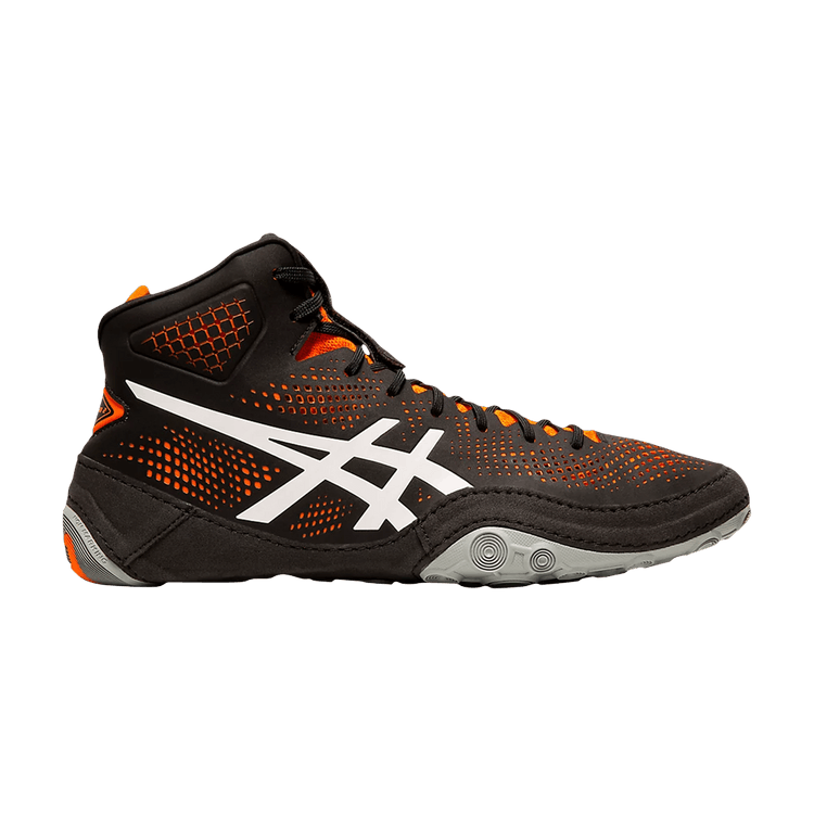 Asics Dan Gable Evo 2 'Black Shocking Orange' — Black/Shocking Orange