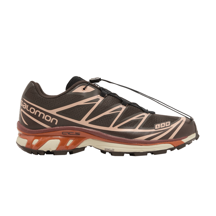 Salomon XT-6 'Chocolate Fondant Peach' — Delicioso/Chocolate Fondant/Peach Beige