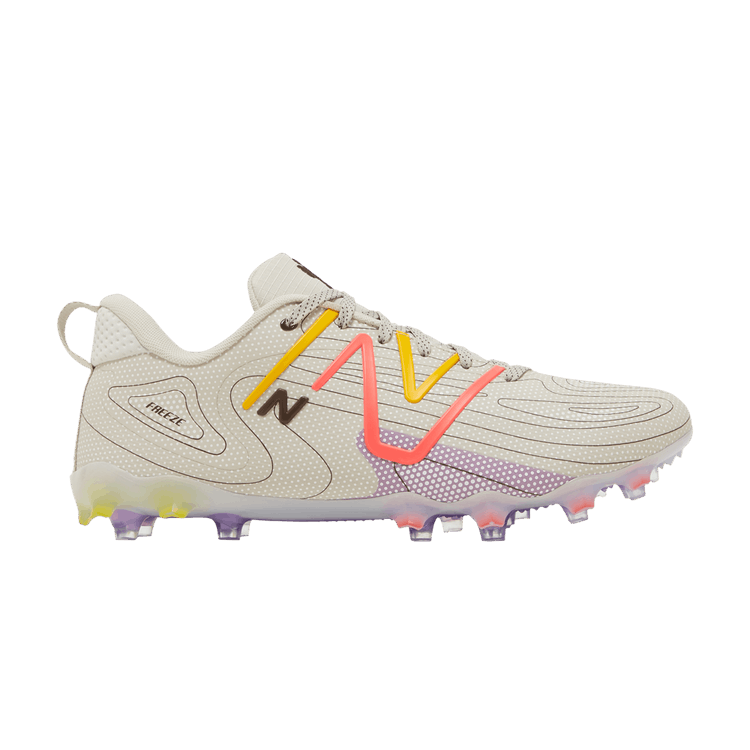New Balance FreezeLX v4 Low 'Tan Energy Red' — Tan/Energy Red/Purple
