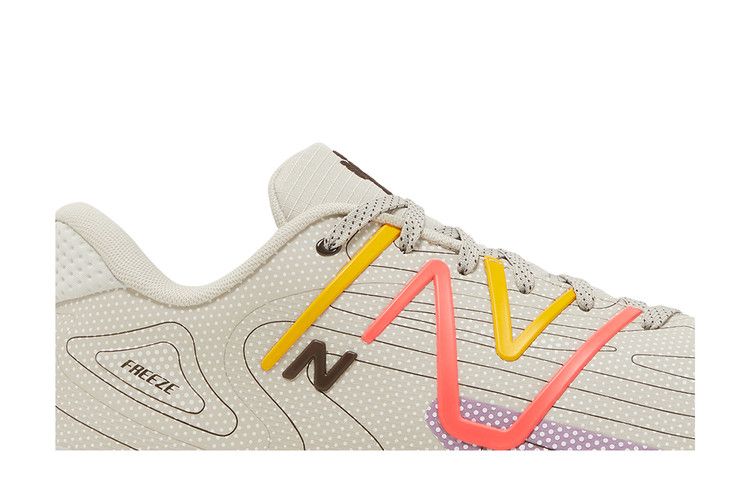 New Balance FreezeLX v4 Low 'Tan Energy Red' — Tan/Energy Red/Purple